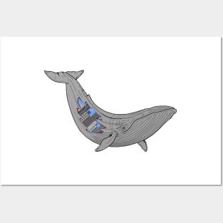 Whale Posters and Art